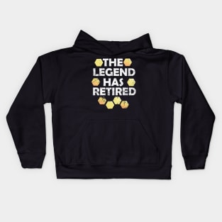 The Beekeeping Legend Has Retired Kids Hoodie